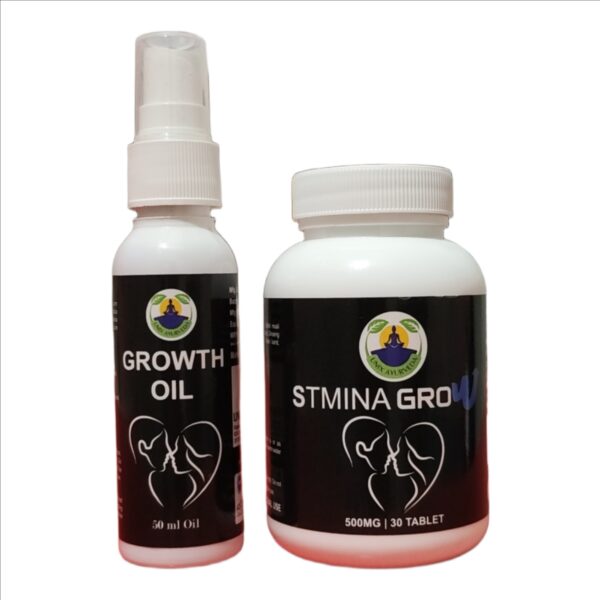 Stamina Grow Tablet And Oil  For Better Strength 100% Pure & Ayurvedic
